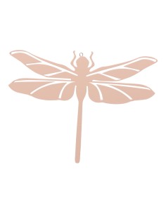 Libélula para la decoración de verano en escaparates de tiendas o comercios