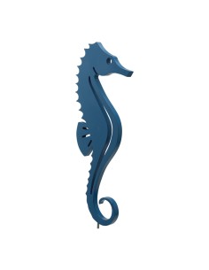 Caballo de mar para la decoración de verano en escaparates de tiendas o comercios