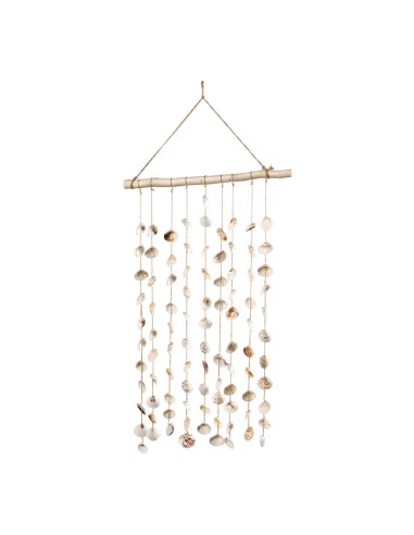 Cortina para la decoración de verano en escaparates de tiendas o comercios