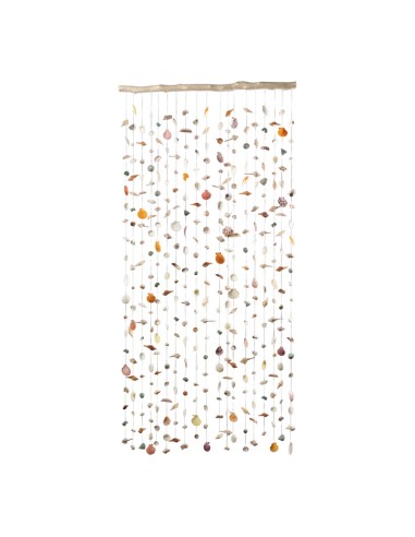 Cortina para la decoración de verano en escaparates de tiendas o comercios