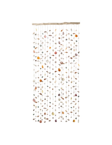 Cortina para la decoración de verano en escaparates de tiendas o comercios