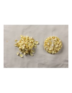 Conchas en red para la decoración de verano en escaparates de tiendas o comercios