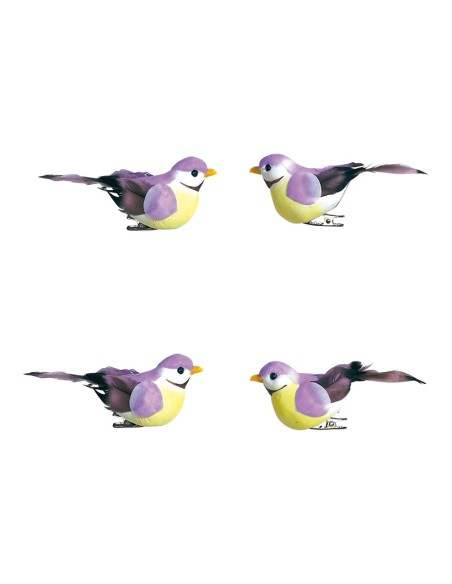 Aves para la decoración de verano en escaparates de tiendas o comercios