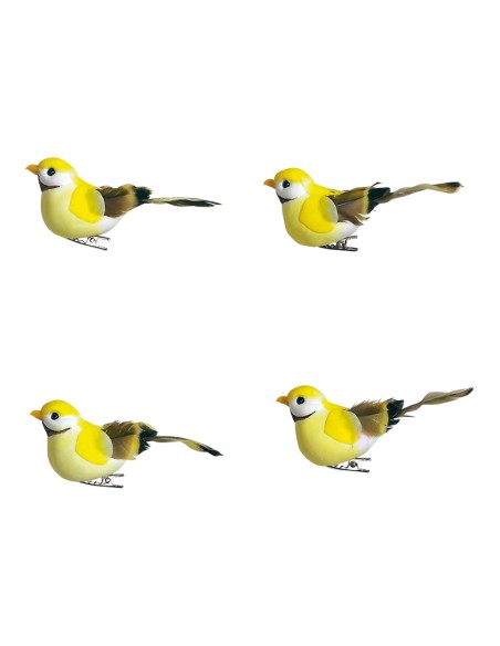 Aves para la decoración de verano en escaparates de tiendas o comercios