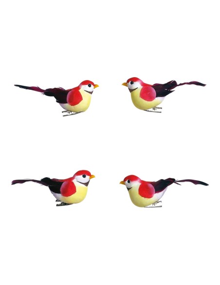 Aves para la decoración de verano en escaparates de tiendas o comercios