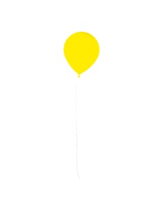 Globo para la decoración de verano en escaparates de tiendas o comercios