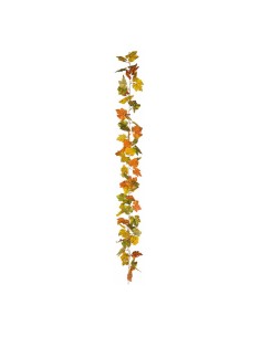Guirnalda de hojas de arce con tonos de otoño Para decorar centros comerciales y escaparates en otoño
