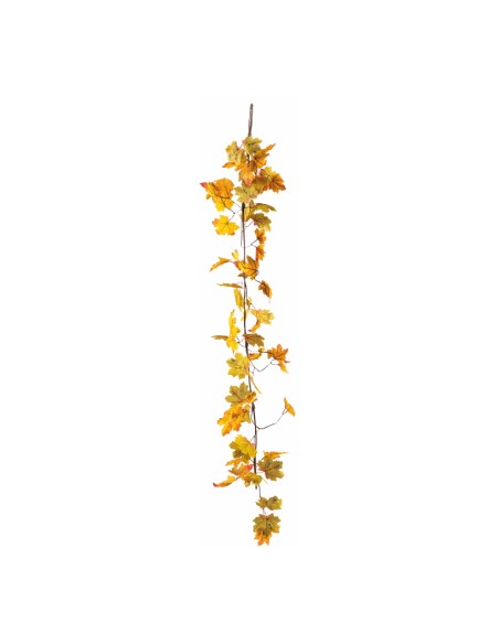 Guirnalda con tonos claros de otoño Para decorar centros comerciales y escaparates en otoño