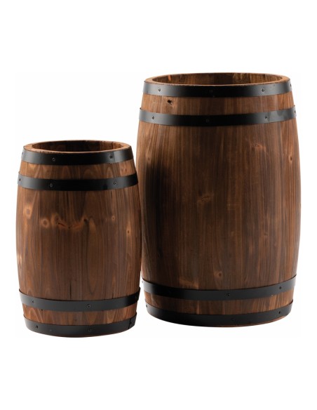 Barriles de vino para la decoración de la vendimia en licorerías catas bodegas de vino