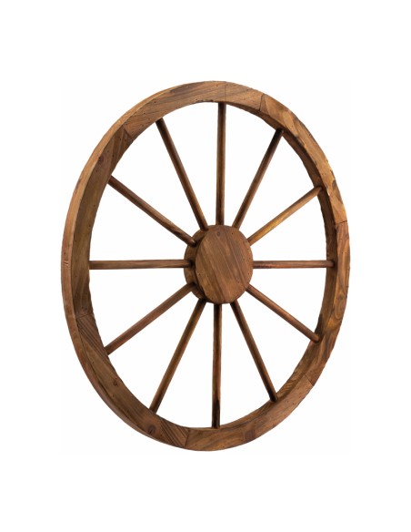 Rueda para la decoración de la vendimia en licorerías catas bodegas de vino