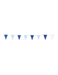 Guirnalda de banderines para la decoración de fiestas populares y escaparates