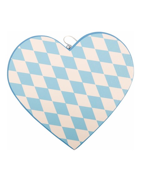 Corazón pan jengibre "Oktoberfest" para la decoración de fiestas populares y escaparates