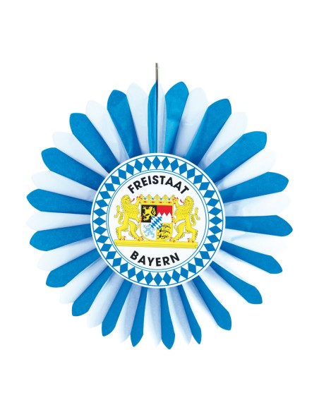 Rosetón "Freistaat Bayern" para la decoración de fiestas populares y escaparates