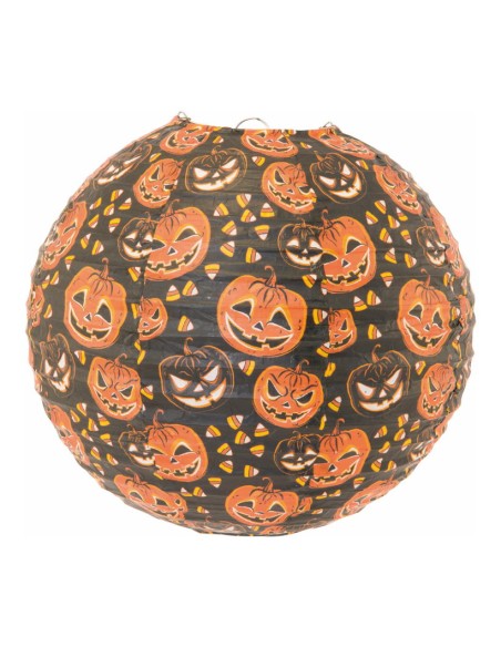 Farolillo de papel de calaveras para la fiesta de Halloween