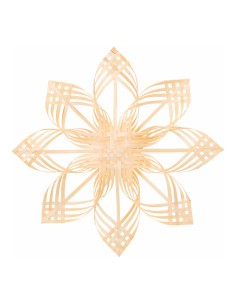 Estrella floral grande para la decoración navideña de centros comerciales calles tiendas