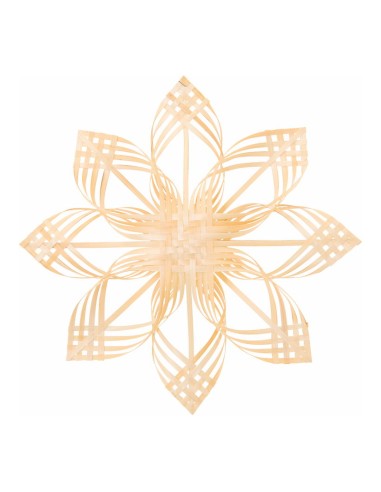 Estrella floral grande para la decoración navideña de centros comerciales calles tiendas
