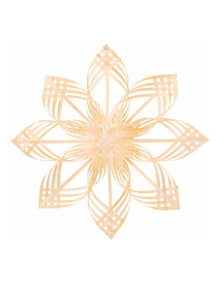 Estrella floral grande para la decoración navideña de centros comerciales calles tiendas