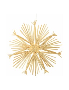 Estrella plana decorada para la decoración navideña de centros comerciales calles tiendas