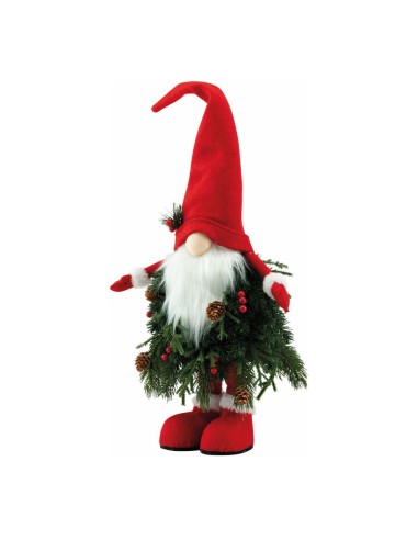 Gnomo de Navidad para la decoración navideña de centros comerciales calles tiendas
