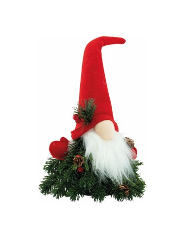 Gnomo de Navidad para la decoración navideña de centros comerciales calles tiendas