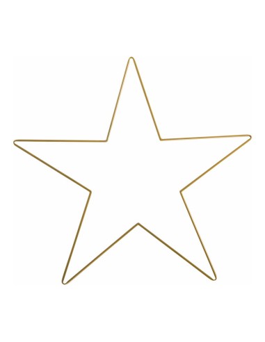 Estrella de metal para la decoración de centros comerciales calles y tiendas