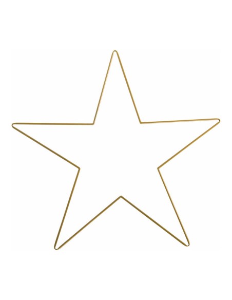 Estrella de metal para la decoración de centros comerciales calles y tiendas