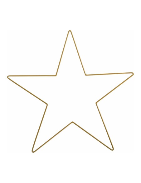 Estrella de metal para la decoración de centros comerciales calles y tiendas