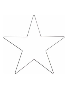 Estrella de metal para la decoración de centros comerciales calles y tiendas