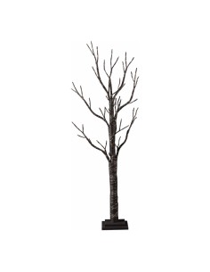 Árbol cartón LEDS para la decoración de navidad con bolas y accesorios