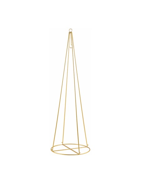 Árbol Navidad metal para la decoración de navidad con bolas y accesorios