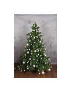 Pino Navidad para la decoración de navidad con bolas y accesorios
