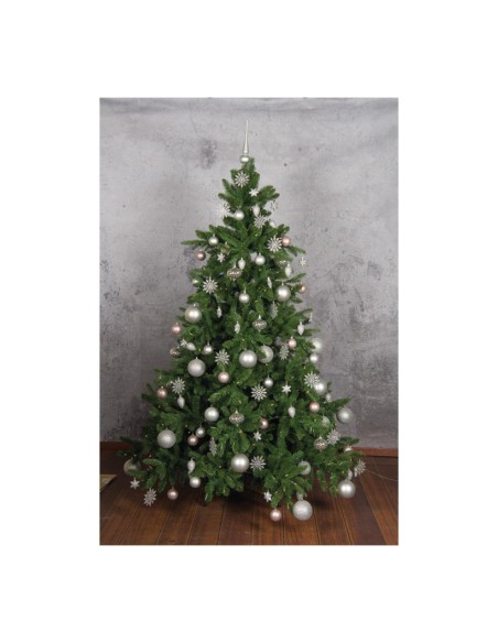 Pino Navidad para la decoración de navidad con bolas y accesorios