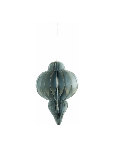 Adorno plegable forma gota para la decoración navideña de centros comerciales calles tiendas