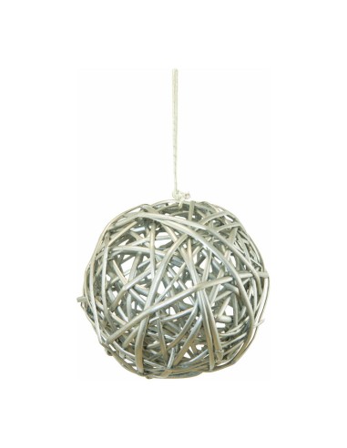 Bola de mimbre para la decoración árboles navideños para tiendas y centros comerciales