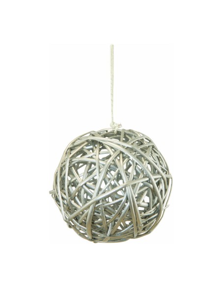 Bola de mimbre para la decoración árboles navideños para tiendas y centros comerciales