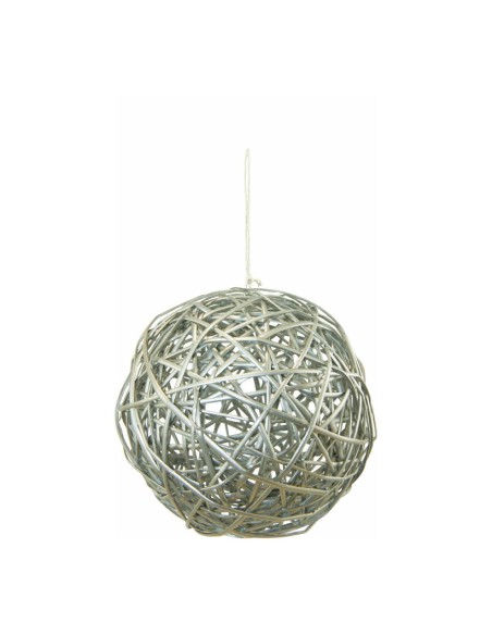 Bola de mimbre para la decoración árboles navideños para tiendas y centros comerciales