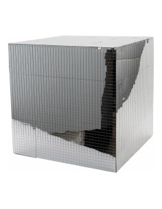 Cubo espejo para la decoración de árboles de navidad