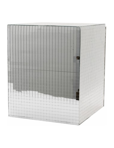 Cubo espejo para la decoración de árboles de navidad
