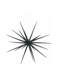 Estrella de Sputnik para la decoración de centros comerciales calles y tiendas