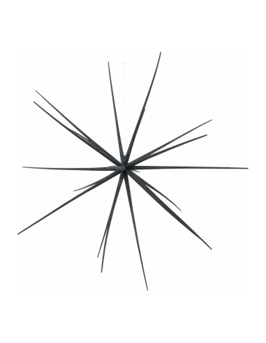 Estrella de Sputnik para la decoración de centros comerciales calles y tiendas