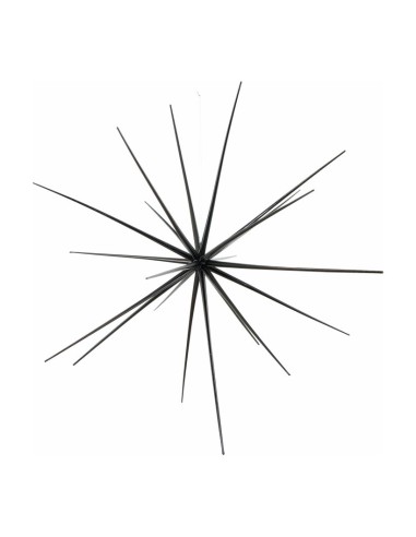 Estrella de Sputnik para la decoración de centros comerciales calles y tiendas
