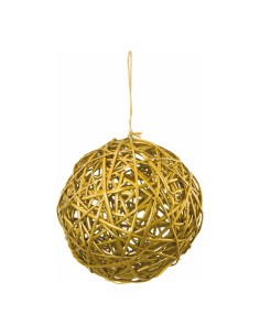 Bola de mimbre para la decoración árboles navideños para tiendas y centros comerciales