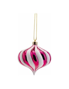 Adorno forma de cebolla para la decoración árboles navideños para tiendas y centros comerciales