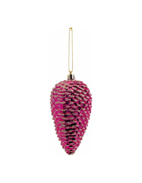 Adorno de cono de pino para la decoración árboles navideños para tiendas y centros comerciales