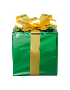 Caja de regalo para la decoración de árboles de navidad