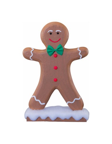 Pan de jengibre "niño" para la decoración navideña de centros comerciales calles tiendas