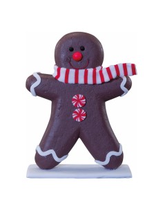 Pan de jengibre "niño" para la decoración navideña de centros comerciales calles tiendas
