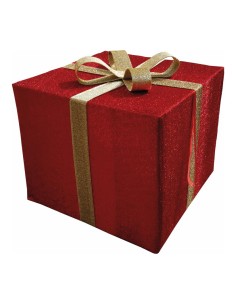 Caja de regalo para la decoración de árboles de navidad