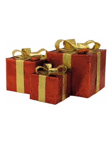 Cajas de regalo para la decoración de árboles de navidad
