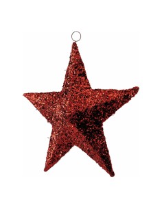 Estrella 3D para la decoración de centros comerciales calles y tiendas